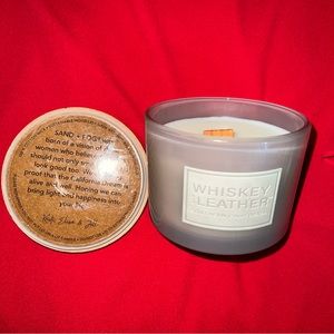 Whisky & Leather Accents NWT